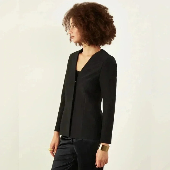 ADAY Trailblazer Belted Blazer in Latte - Picture 6 of 10